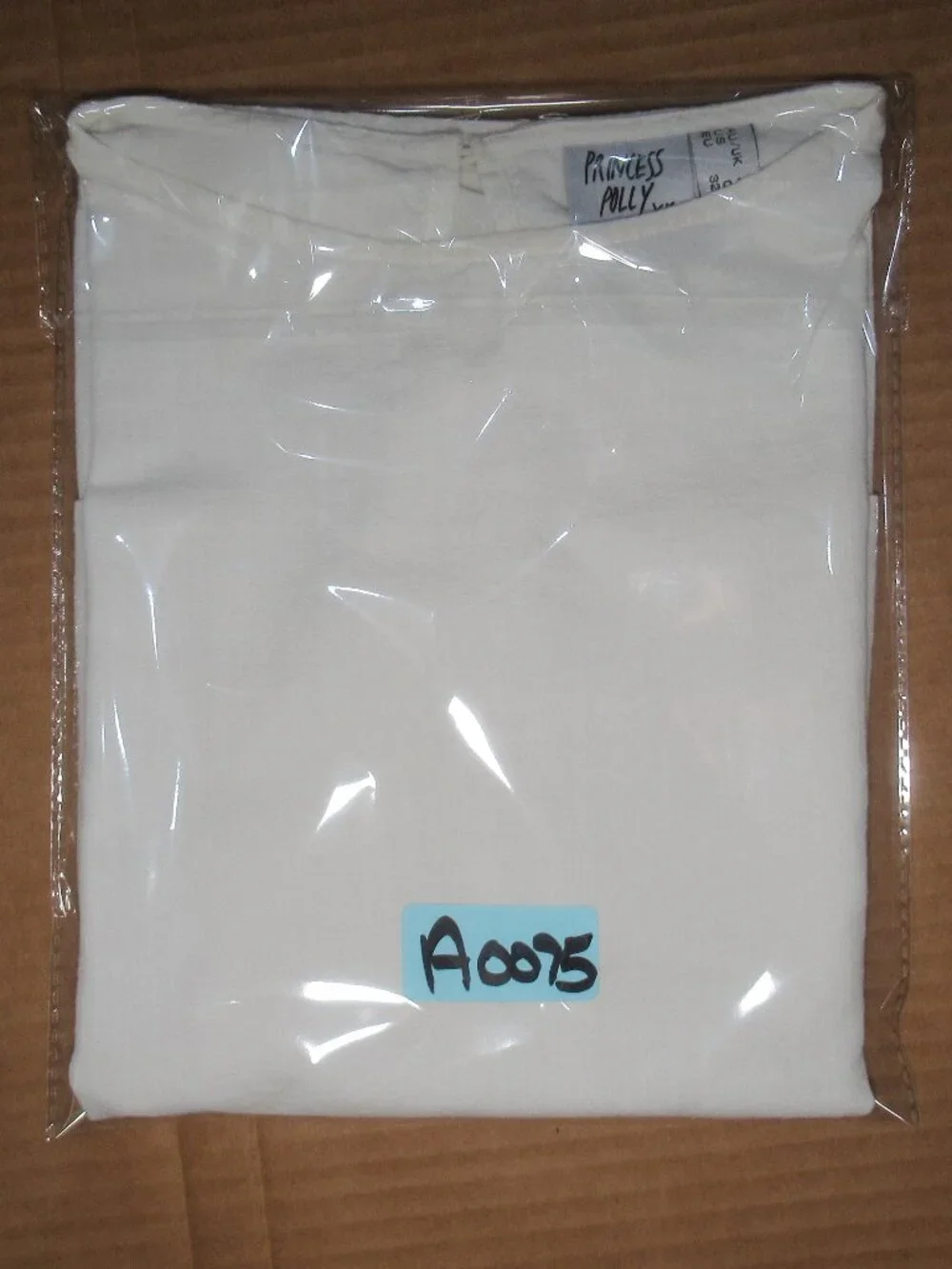Princess Polly Oversized White Cotton Top | Size US 0 - Picture 11 of 11